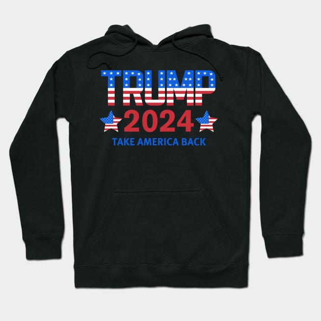 Trump 2024 Hoodie by Xtian Dela ✅